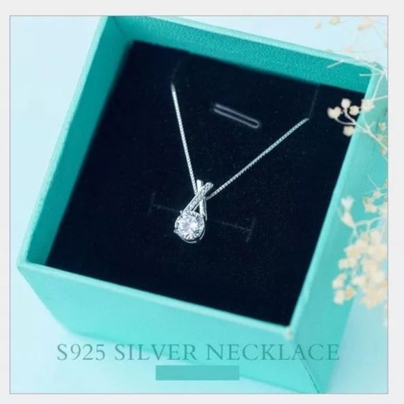 925 Sterling Silver Women’s Small Charm Necklace